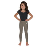 Load image into Gallery viewer, Tan “Strong and Confident” Leggings Kids 2-7
