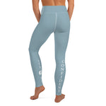 Load image into Gallery viewer, Blue “Strong and Confident” Leggings
