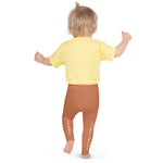 Load image into Gallery viewer, Orange “Strong and Confident” Leggings Kids 2-7
