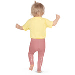 Load image into Gallery viewer, Pink “Strong and Confident” Leggings Kids 2-7
