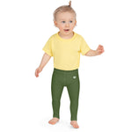 Load image into Gallery viewer, Green “Strong and Confident” Leggings Kids 2-7
