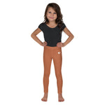 Load image into Gallery viewer, Orange “Strong and Confident” Leggings Kids 2-7
