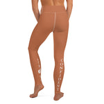 Load image into Gallery viewer, Orange “Strong and Confident” Leggings
