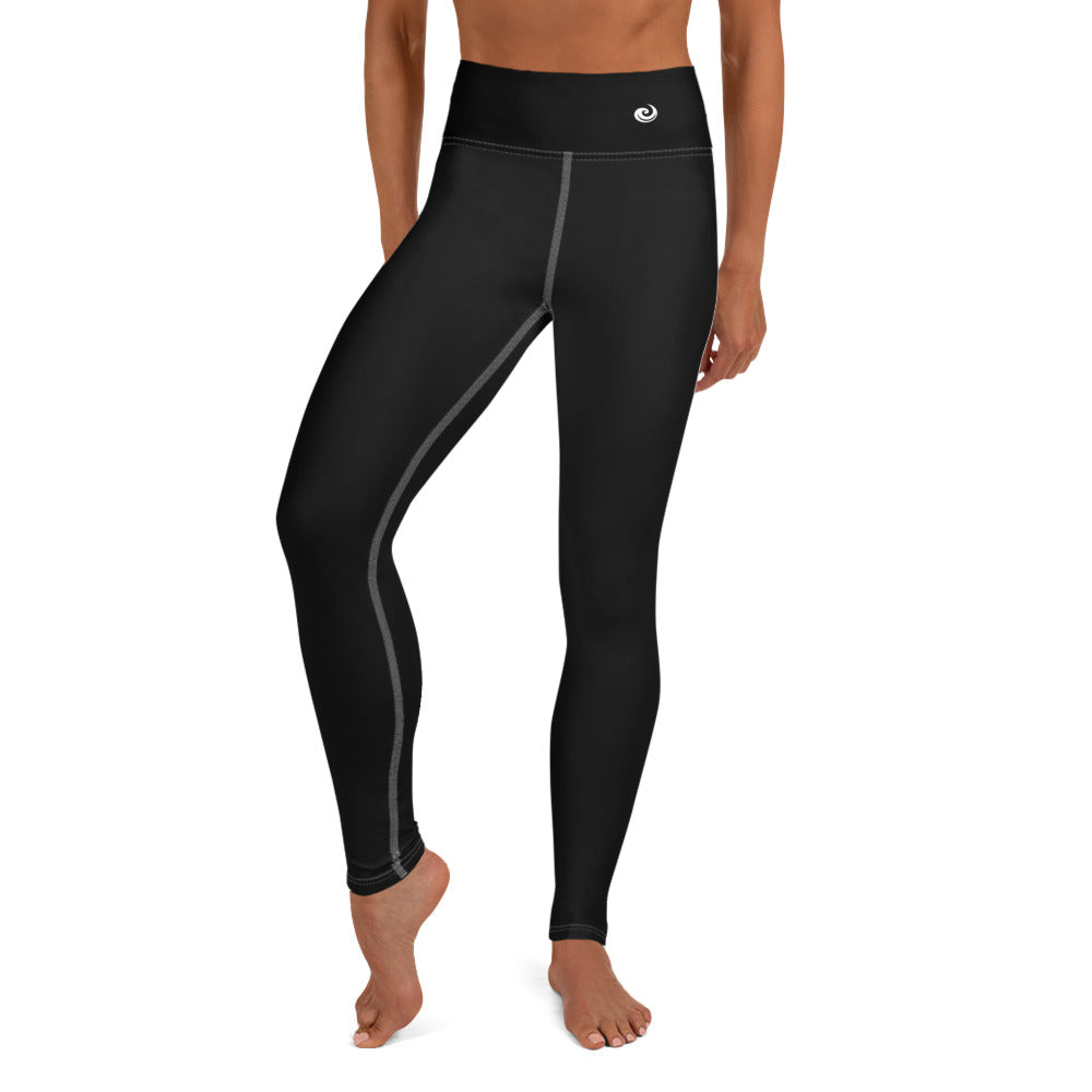 Black “Strong and Confident” Leggings – Strong Confident Living