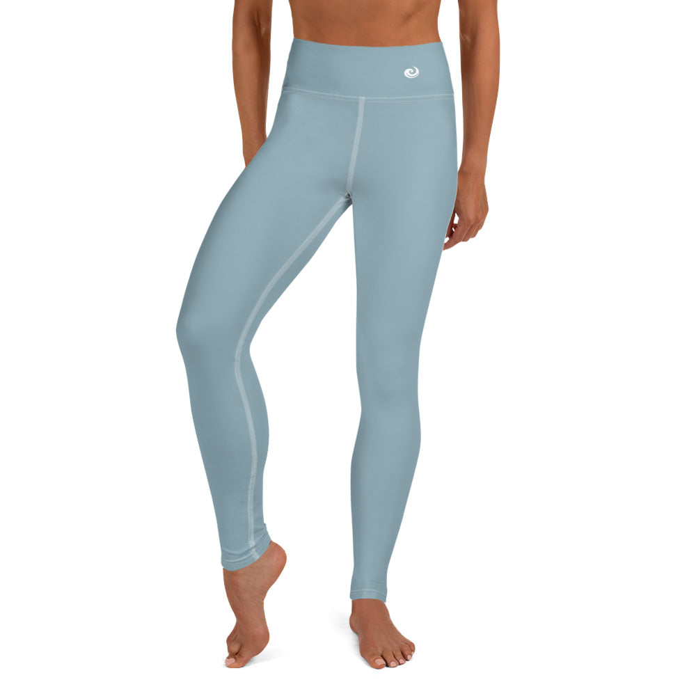 Blue “Strong and Confident” Leggings