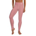 Load image into Gallery viewer, Pink “Strong and Confident” Leggings
