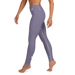 Purple “Strong and Confident” Leggings