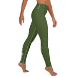 Load image into Gallery viewer, Green “Strong and Confident” Leggings
