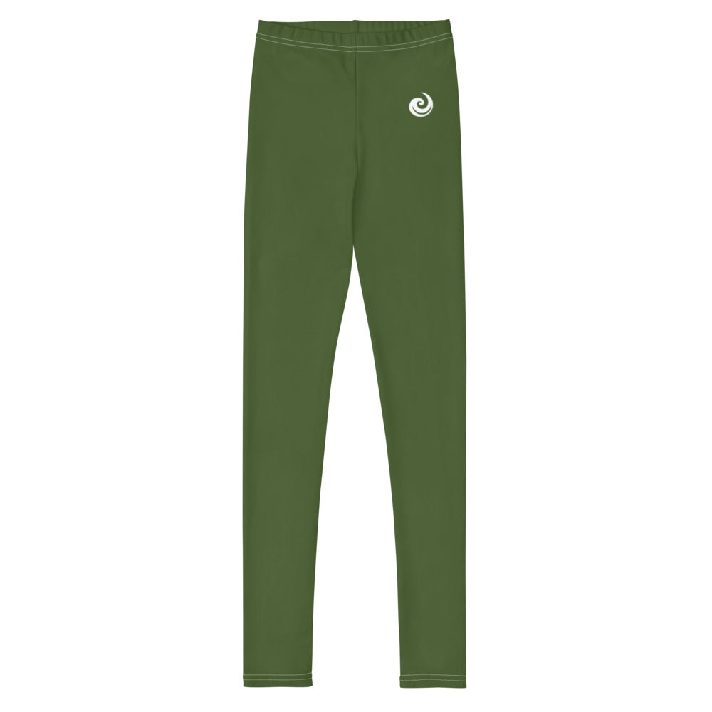 Green “Strong and Confident” Leggings Youth 8-14