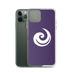 Purple iPhone SCL Upspiral Logo Case
