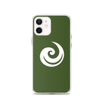Load image into Gallery viewer, Green iPhone SCL Upspiral Logo Case
