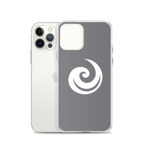 Grey iPhone SCL Upspiral Logo Case