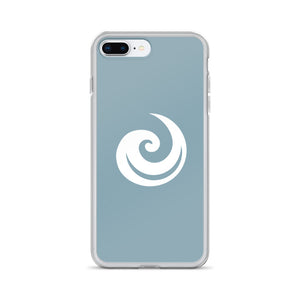 Blue iPhone SCL Upspiral Logo Case