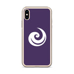 Load image into Gallery viewer, Purple iPhone SCL Upspiral Logo Case
