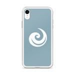 Load image into Gallery viewer, Blue iPhone SCL Upspiral Logo Case
