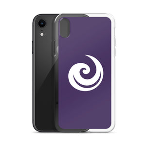 Purple iPhone SCL Upspiral Logo Case