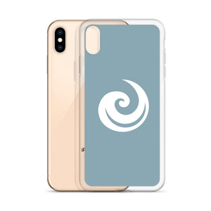 Blue iPhone SCL Upspiral Logo Case