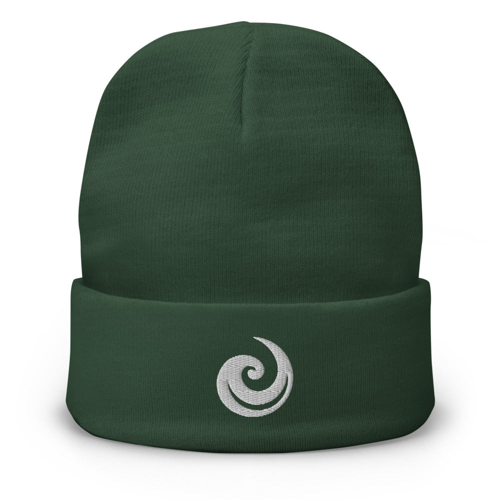SCL Upspiral Logo Embroidered Beanie